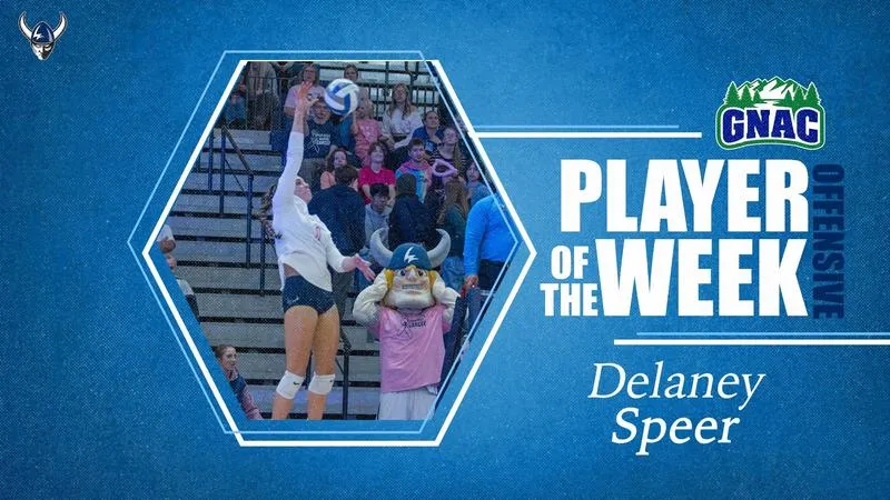 Speer Selected GNAC Player of the Week