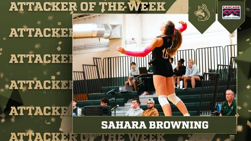 Browning Named CCC Attacker of the Week