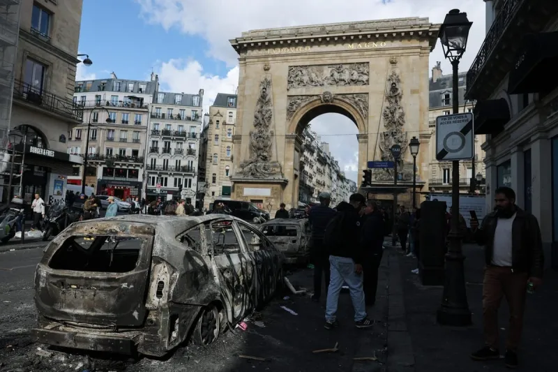 French authorities impose curfews after weekend rioting