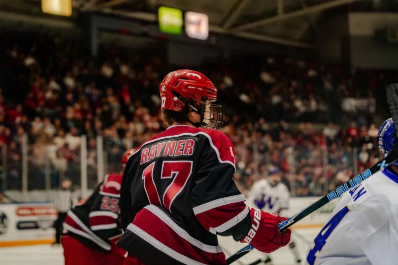 Beyond the blue line: Van Rayner reaches historic 100 games played