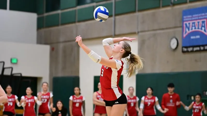 Saints Volleyball travels to #17 Central Washington and Northwest Nazarene