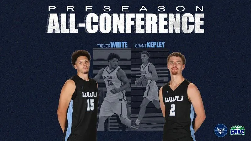 White and Kepley Earn Preseason All-GNAC Honors