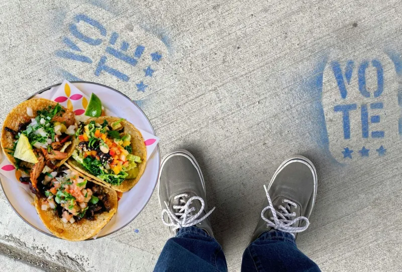 Poder Latinx Hosts Tacos & Treats Vote Early Day in Yakima