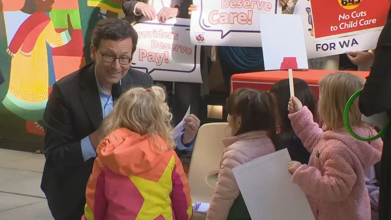 Governor urges voters to reject I-645 over impacts on child care