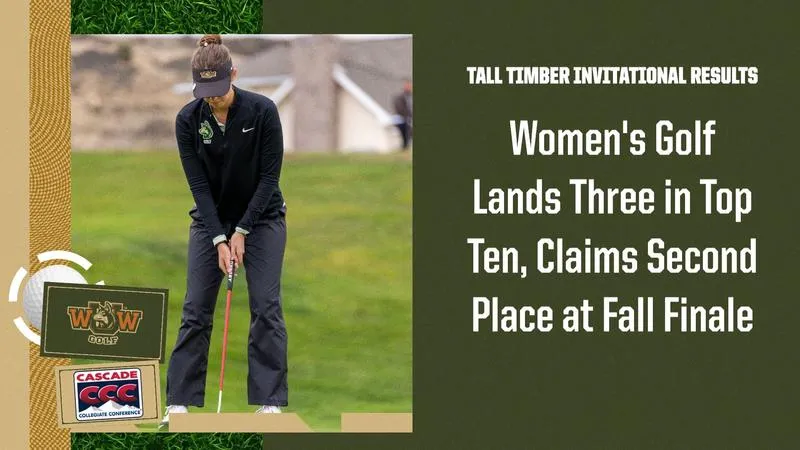 Women's Golf Ties for Second Place At Tall Timber Invitational