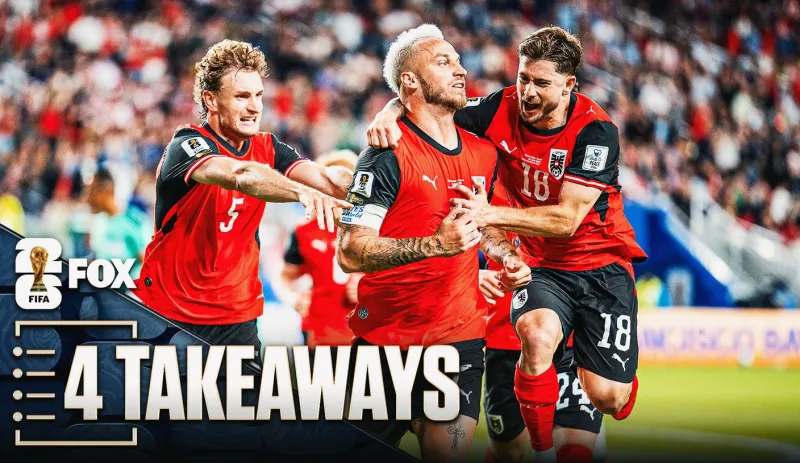 4 Takeaways From Austria's Win vs. Jordan In Its Return To The World Cup