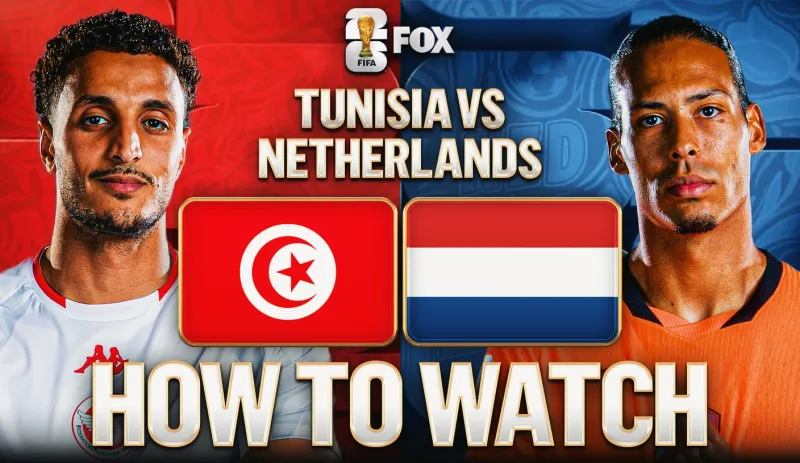 How to Watch Tunisia vs. Netherlands: TV Channel, Live Stream, Time