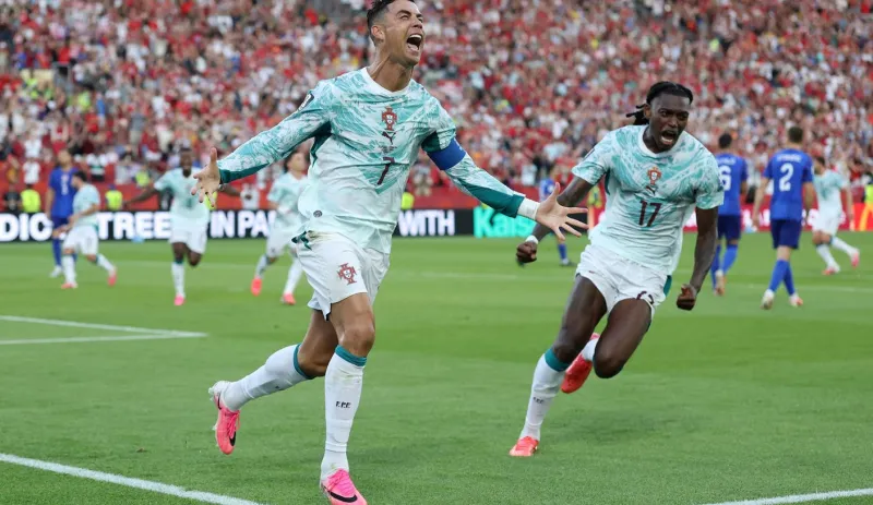 Cristiano Ronaldo Scores First-Ever World Cup Knockout Stage Goal