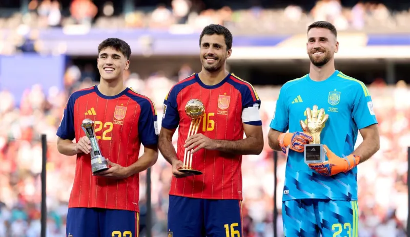 2026 FIFA World Cup Awards: Spain's Rodri, Cubars, Unai Simn; France's Mbapp