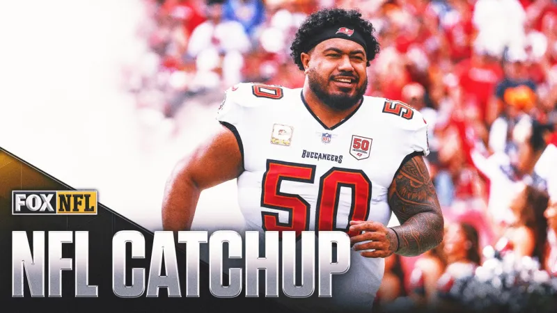 NFL Catchup: Vita Vea Gets His Deal, Sparks At Eagles-Patriots Practice & More