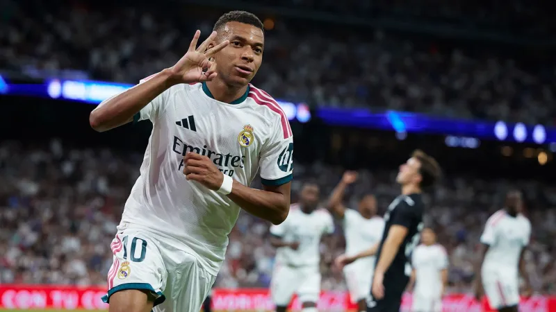 Kylian Mbapp Scores Hat-Trick For Real Madrid In 2nd Match Of LaLiga Season