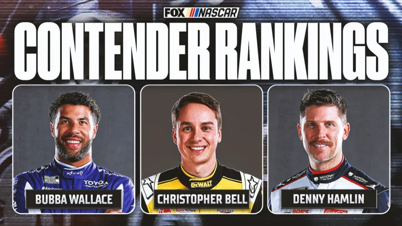 NASCAR Contender Rankings: Can Anyone Challenge Denny Hamlin, Christopher Bell?