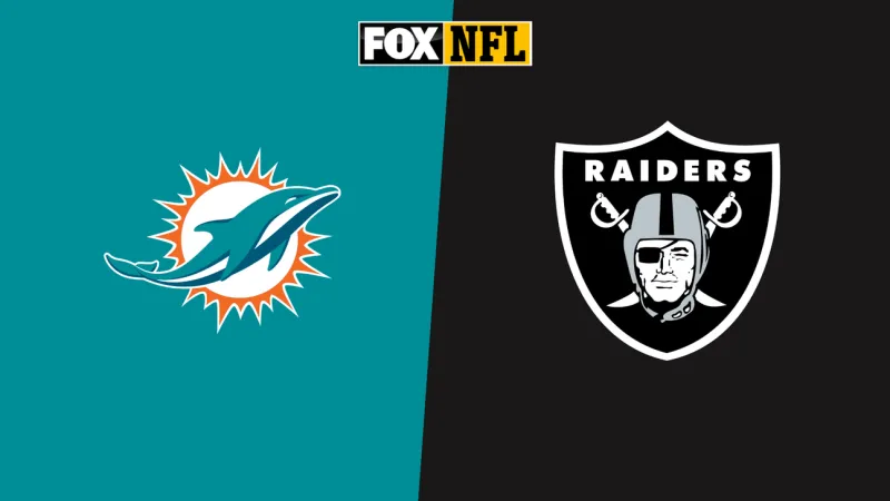 How to Watch Dolphins vs. Raiders: TV Channel, Live Stream, Time