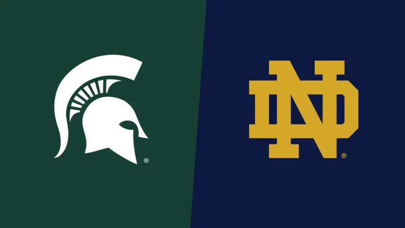 How to Watch Michigan State vs. Notre Dame: TV Channel, Live Stream, Time