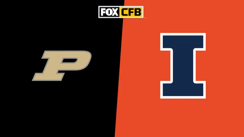 How to Watch Purdue vs. Illinois: TV Channel, Live Stream, Time