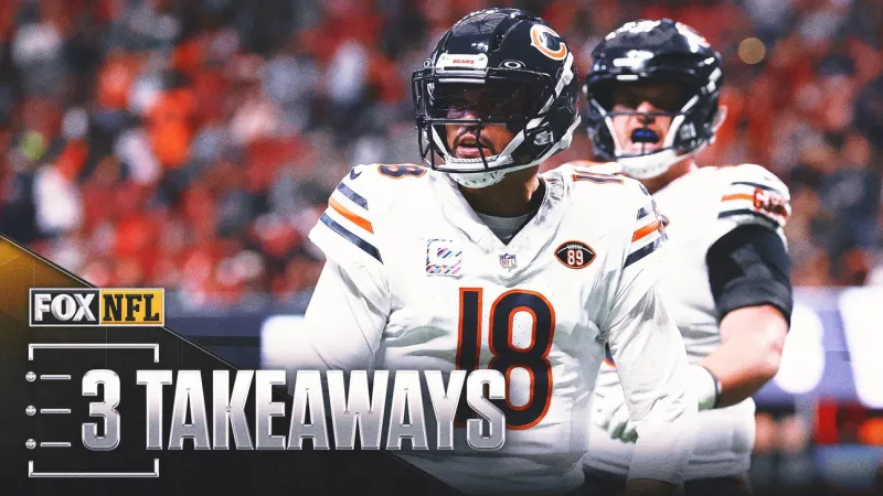Bears Hold Off Manic Falcons Comeback: 3 Takeaways From Chicago's Win