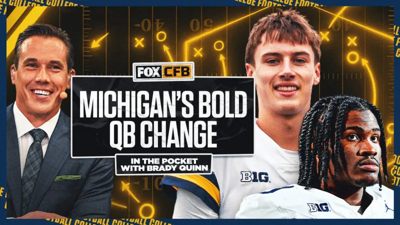 Carr In, Underwood Out: How Michigan's Bold QB Move Could Change Its Season