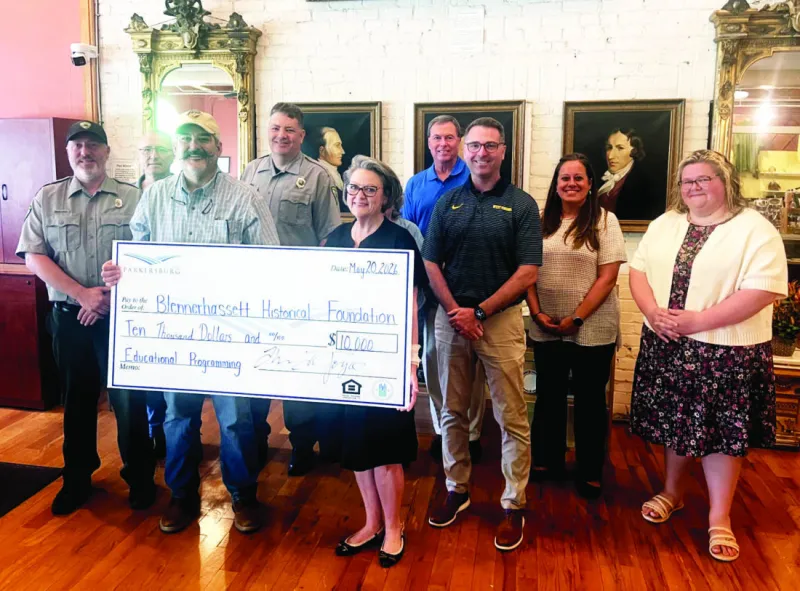 City provides $10,000 to the Blennerhassett Historical Foundation to promote museum, island