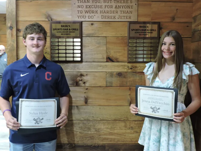 Basil's awards scholarships to local student-athletes