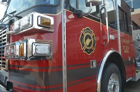 Bridgeport Fire Department among First Responders at Scene of Structure Fire Involving Residential Unit
