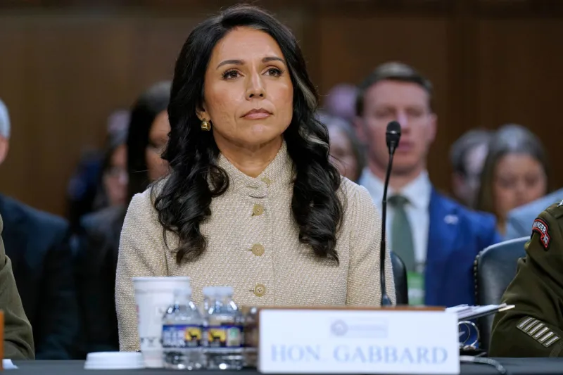 Tulsi Gabbard resigns as director of national intelligence, citing her husband's health