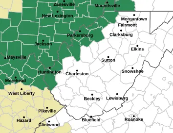 Mid-Ohio Valley, Northern Panhandle counties under flood watch