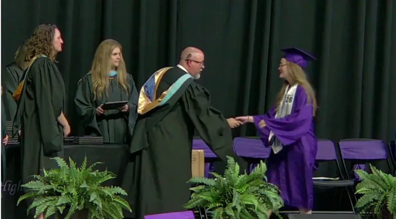 South Charleston, Riverside High School hold graduation ceremonies Friday