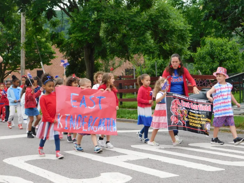 A celebratory march
