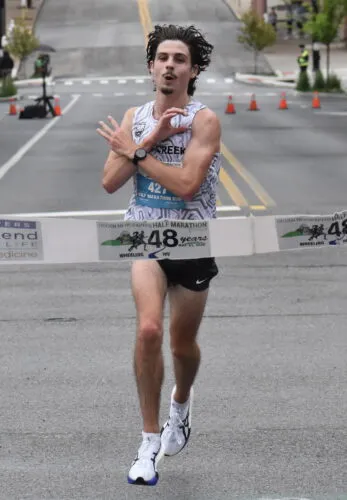 Tobias Jones' First Time Is A Half-Marathon Winning Charm