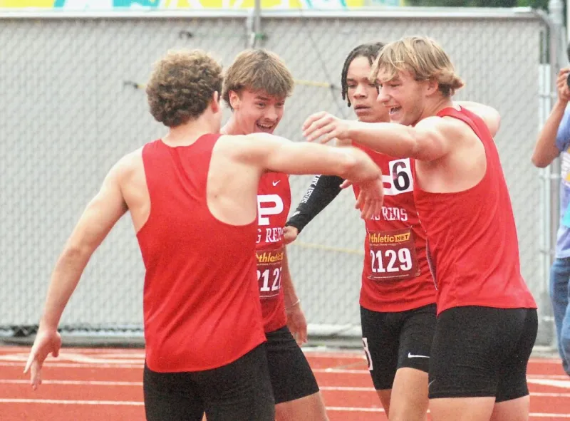 PHS boys one-up their 44 record at state track