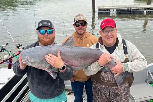 Poca Native Catches State-Record Blue Catfish