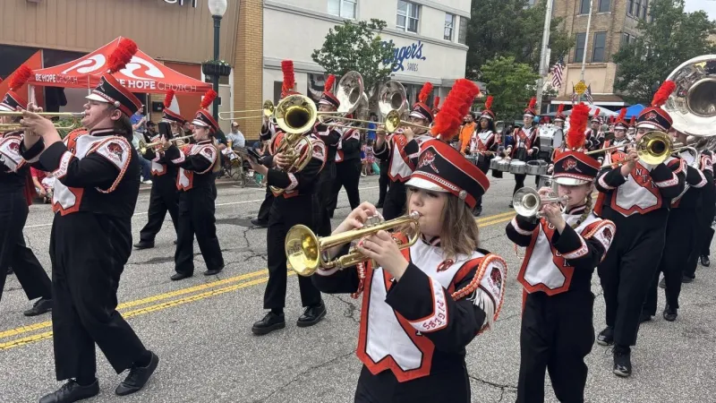 Annual Memorial Day Parade takes place in Ironton, Oh.