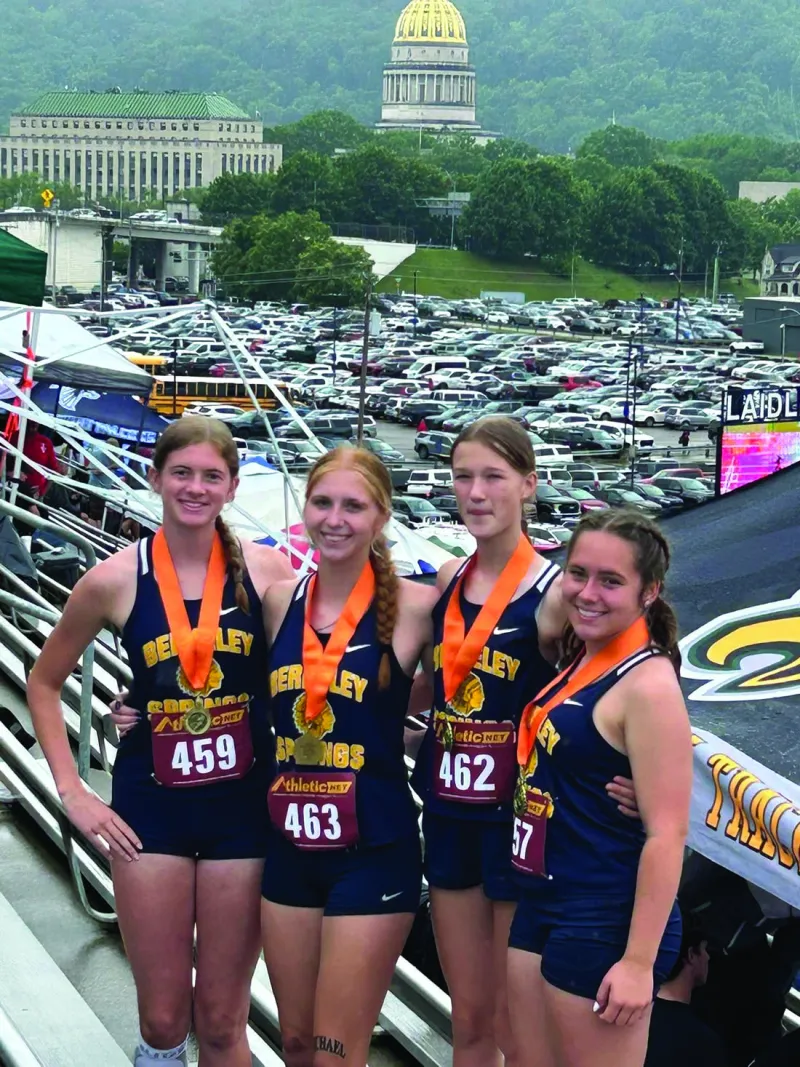 Berkeley Springs Track & Field shines with All-State finishes in Charleston