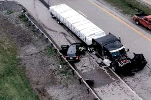 Two Extricated from Vehicle, Flown to Ruby Memorial Following Area Highway Collision with Tractor Trailer