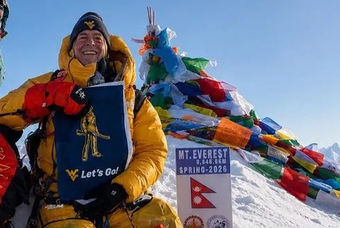 WVU Alum, Man with Multiple Ties to Harrison County, Frank Fumich, Successfully Scales Mount Everest