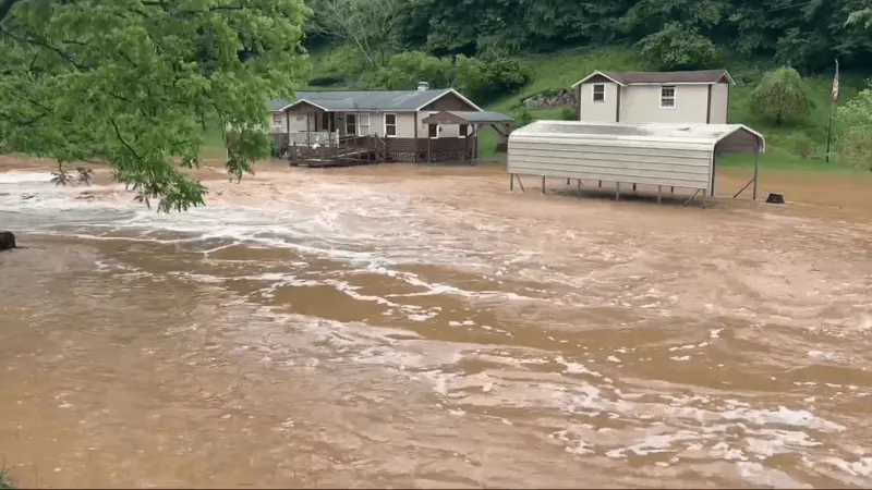 Heavy rainfall leads to high water along U.S. 33 corridor in West Virginia