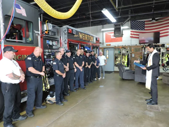 Blessed To Serve: Weirton Unveils New Fire Engine