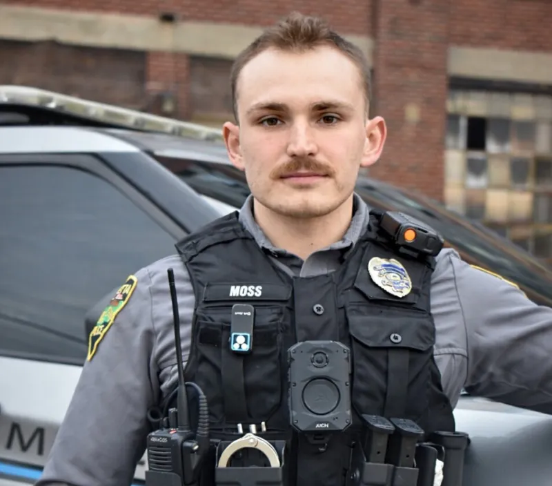 Officer of the Year Moss says work 'not going unnoticed'