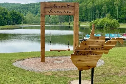 Make a Road Trip to Visit Cedar Creek State Park as it Welcomes the State's Newest Almost Heaven Swing