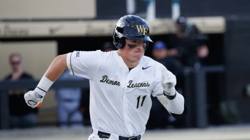 ACC-SEC battle, headlines 1st game of Morgantown Regional when No. 2 Wake Forest and No. 3 Kentucky square off