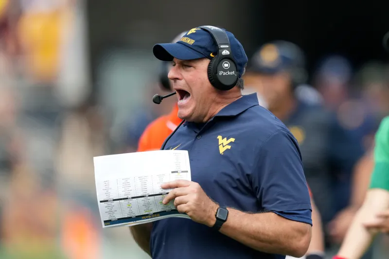 WVU Rich Rodriguez, rest of Big 12 coaches in favor of 24-team College Football Playoff