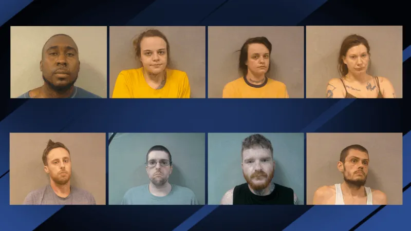 Drug bust in Weston nets 10 arrests, deputies say