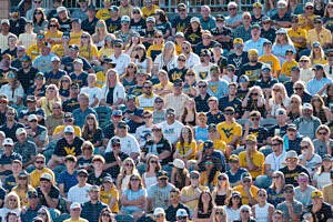 Mountaineers defeat Binghamton in front of sold-out crowd