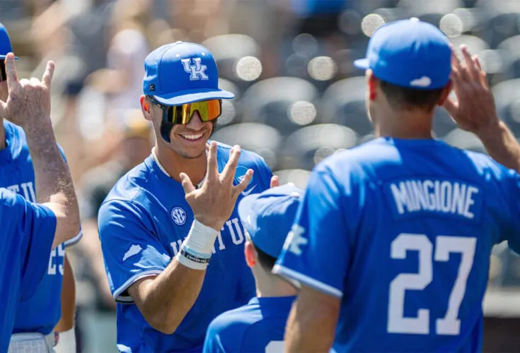 Kentucky rallies to beat Wake Forest in first game of Morgantown Regional