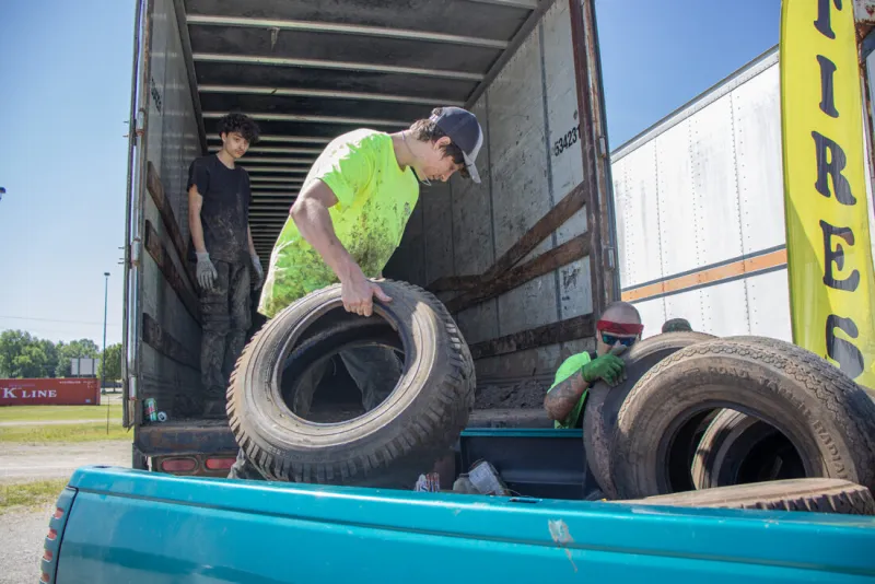 Wood County Solid Waste Authority collects more than 1,000 tires during community cleanup event
