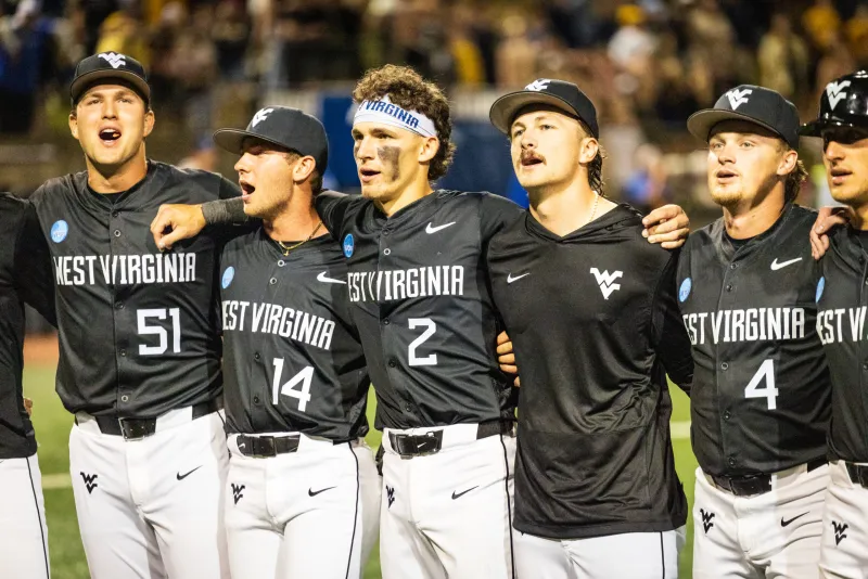 More Mountaineer magic: Guzman's walk-off single in 10th sends West Virginia to 6-5 win over Kentucky in regional championship