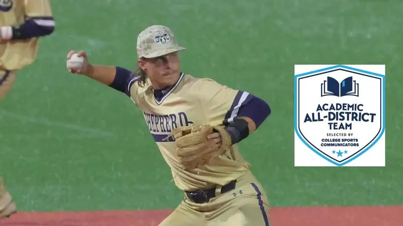 Fluharty Earns CSC Academic All-District Honors