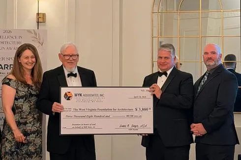 One of Area's Most Respected Architects, Bill Yoke, is Honored with Donation for Years of Service