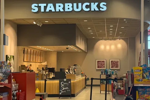 Starbucks at Meadowbrook Mall's Target Set to Open