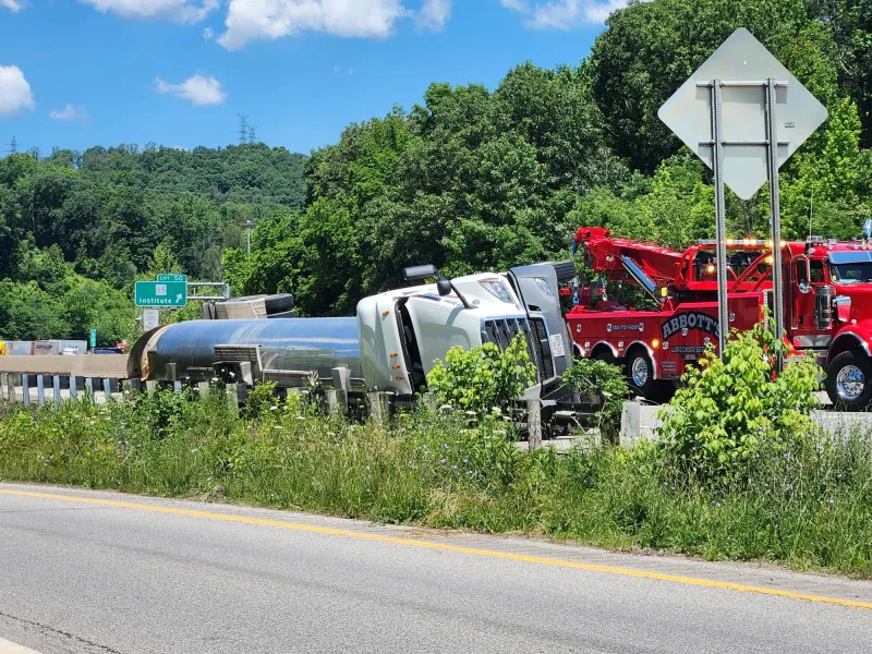 Crash shuts down I-64 eastbound